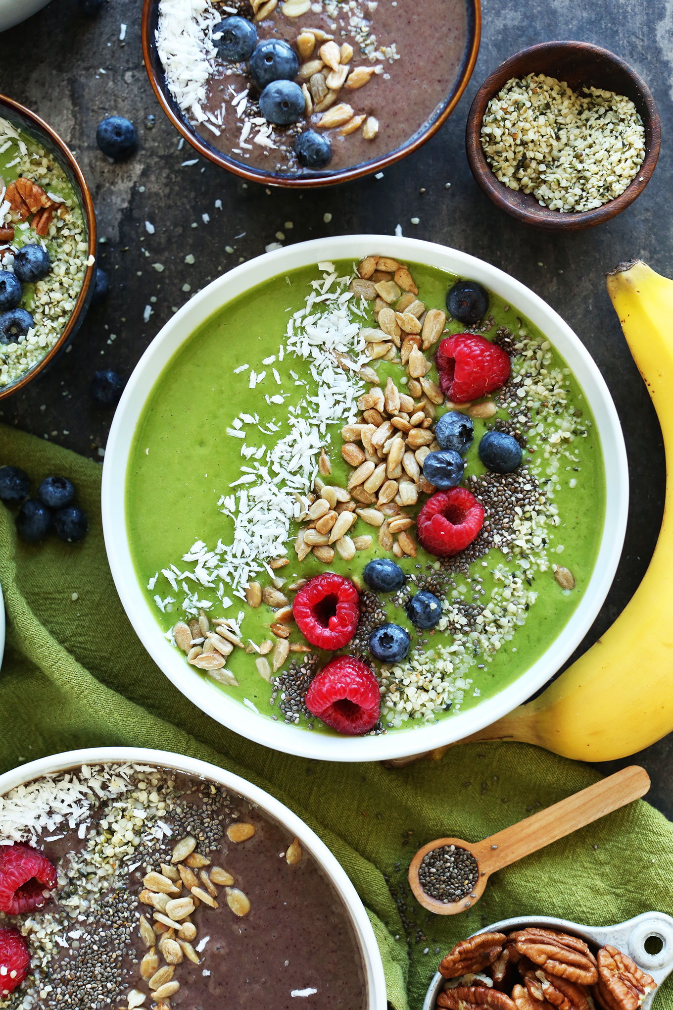 Wholesome Green Smoothie Bowls: Fuel Your Day with Essential Nutrients